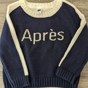 Janie and Jack Apres Sweater - 2T